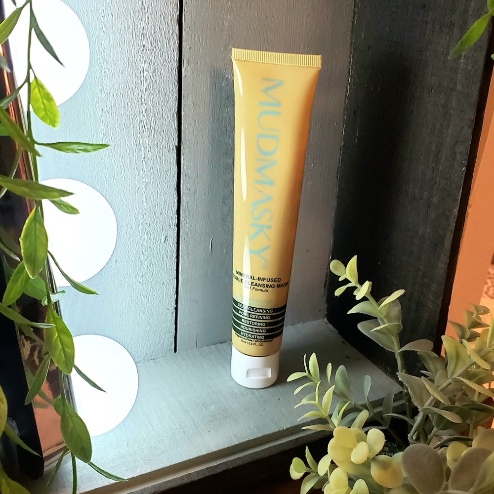 NIB* Mudmasky Mineral Infused Double Cleansing Mask: Full Size ♥ - Picture 1 of 4